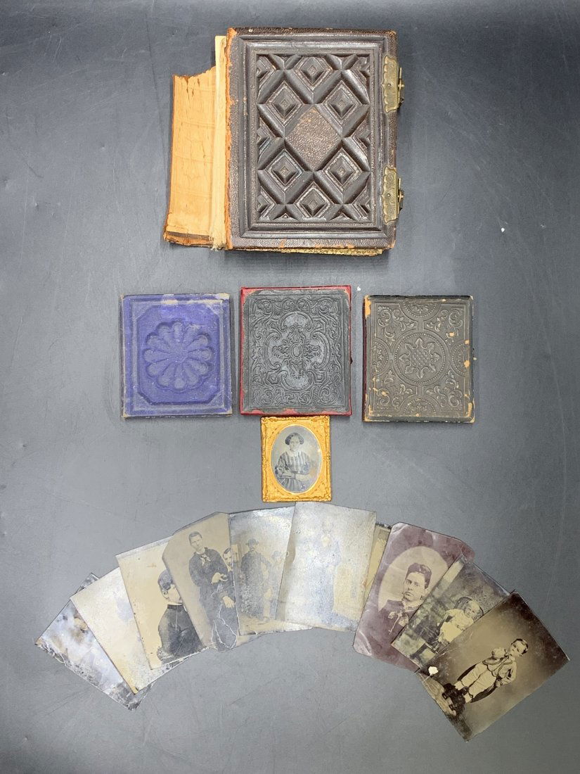 Antique Victorian - Civil War Tintype Photographs (1 of 19)