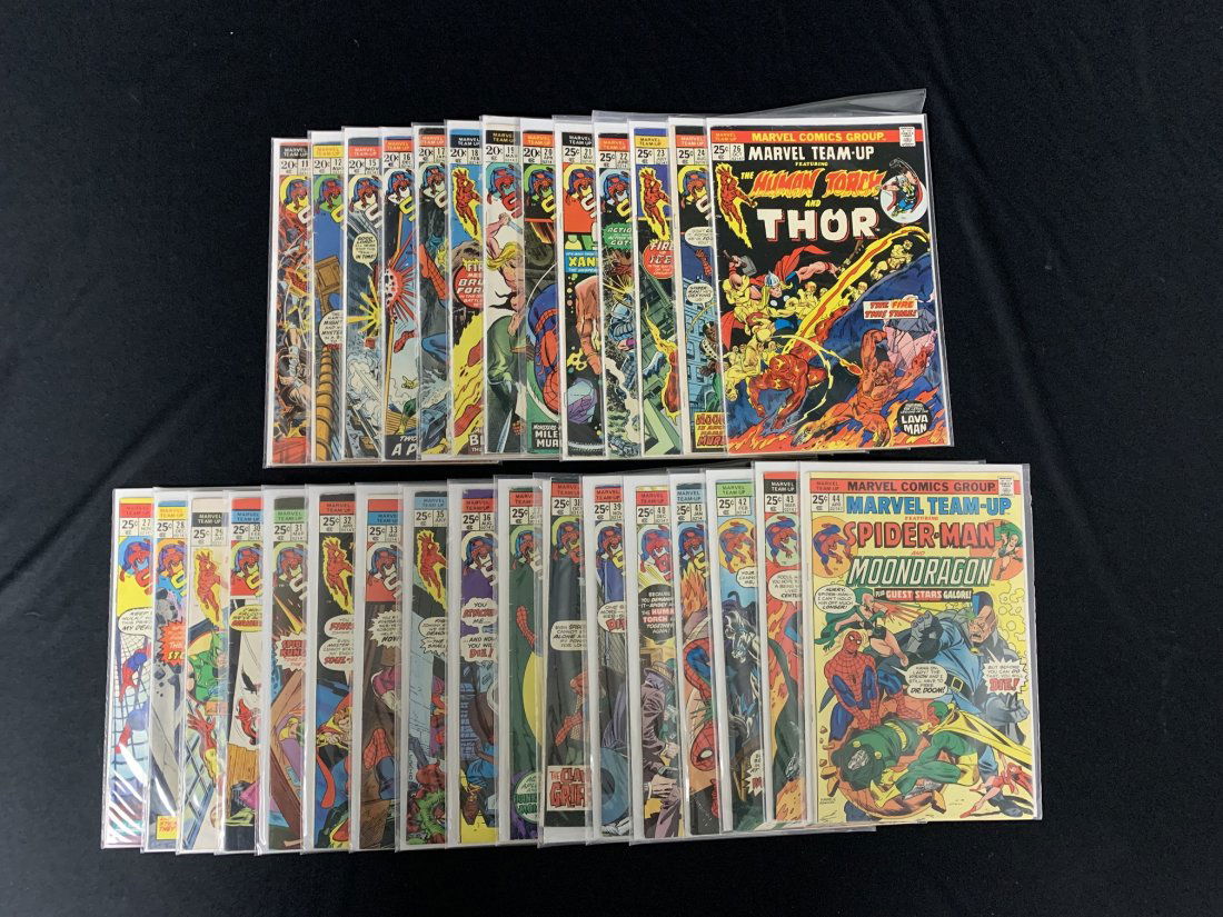 Lot of 30 Marvel Spider-Man Comics 20 & 25 cents (1 of 6)