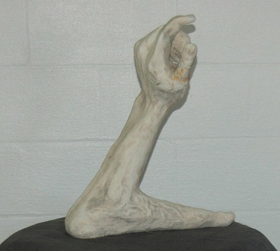 SCULPTURE OF HAND & FOOT