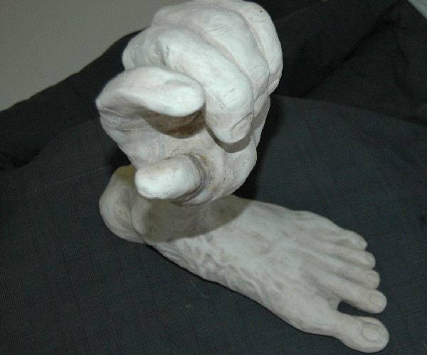 SCULPTURE OF HAND & FOOT - 2