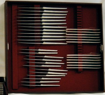 GEORG JENSEN STERLING FLATWARE - 4