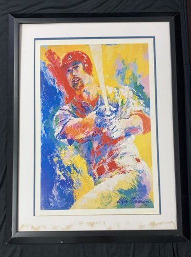 Mark McGwire Signed Lithograph by  LeRoy Neiman (1 of 7)