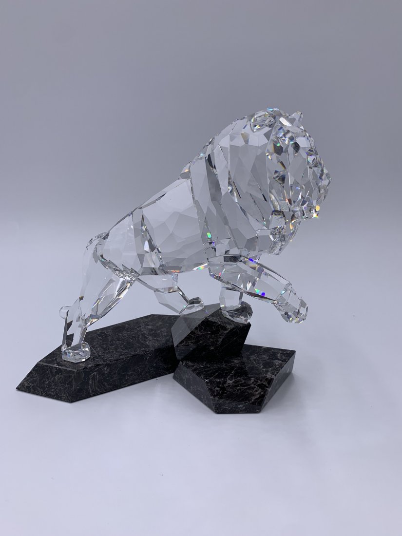 Swarovski "Spirit of Nobility" Crystal Lion Figurine May 08, 2022 A