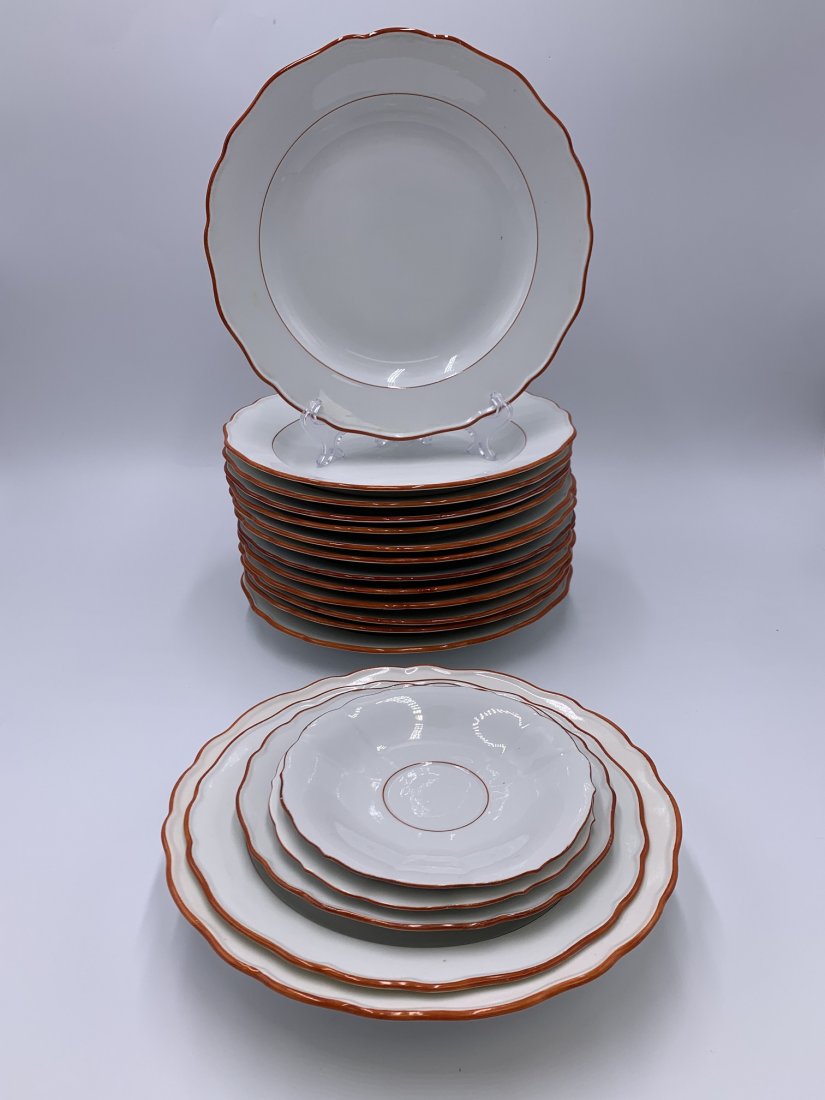 Lot of 18  Miscellaneous Meissen Porcelain Dinnerware (1 of 14)