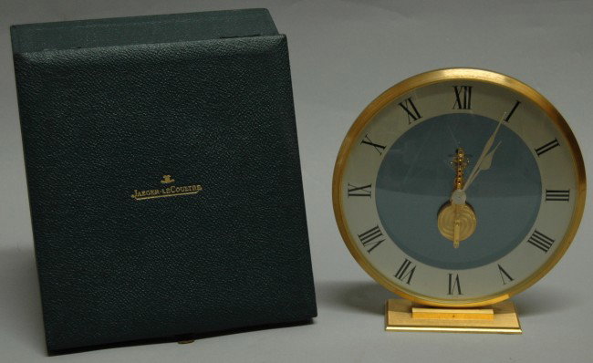 JAEGER LECOULTRE TABLE CLOCK: JAEGER LECOULTRE TABLE CLOCK, #503