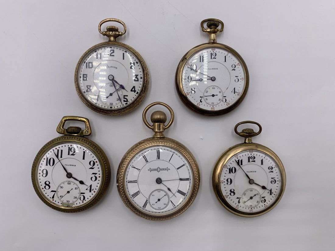Illinois watch company pocket watch serial numbers hot sale