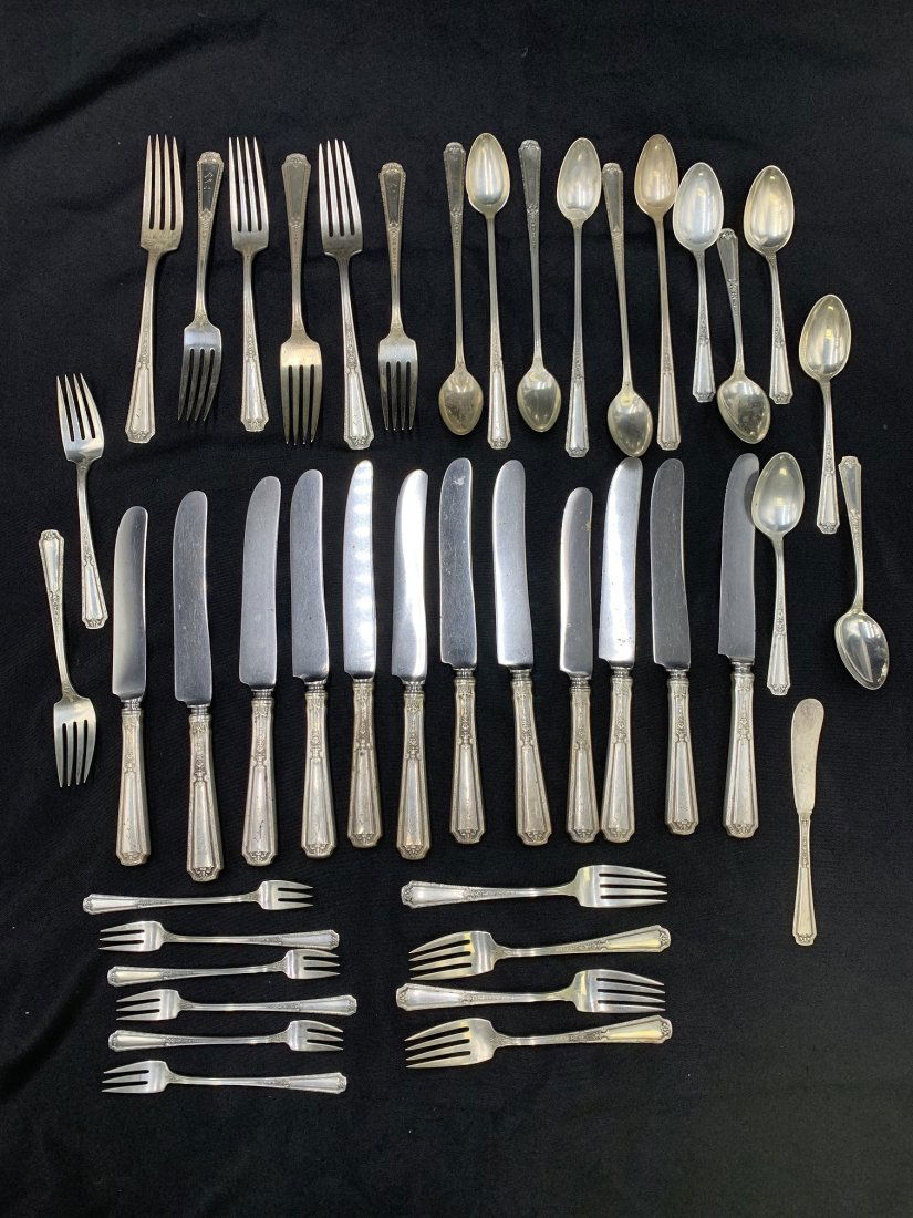Estate lot of Sterling Flatware  34 troy oz. (1 of 11)