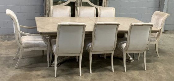 Stunning Marge Carson Dining Table & 8 Chairs (1 of 13)