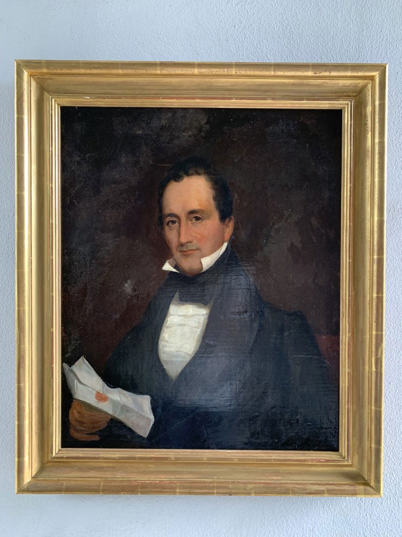 Oil on Canvas Victorian Portrait of a Gentleman (1 of 10)