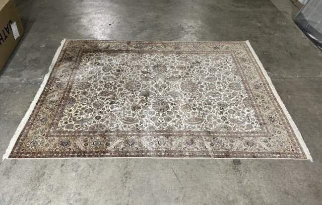 Large Handmade Silk Rug 146 x 107 (1 of 12)