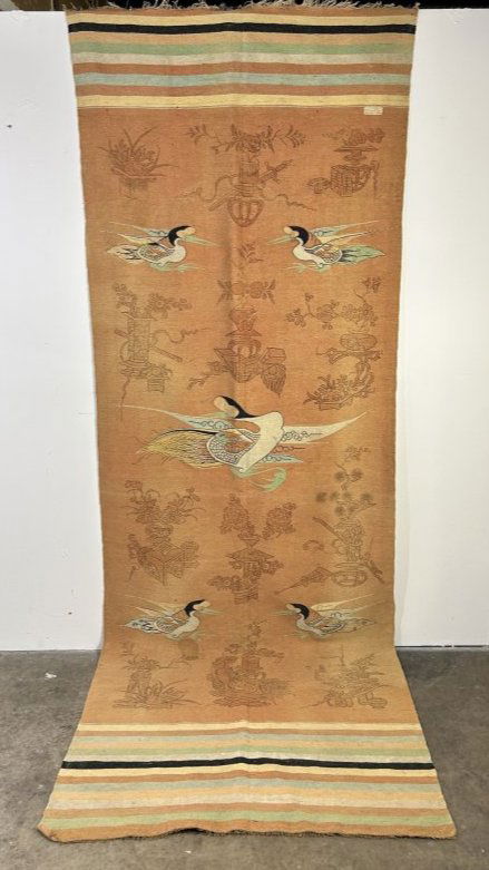 Antique Mongolian Gansu Wall Tapestry (1 of 14)