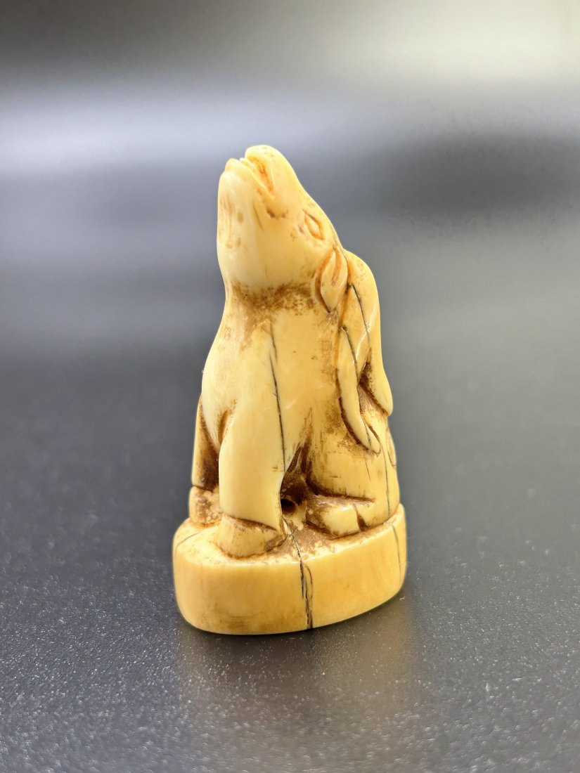 19th Century Japanese Hand carved Animal Seal (1 of 12)