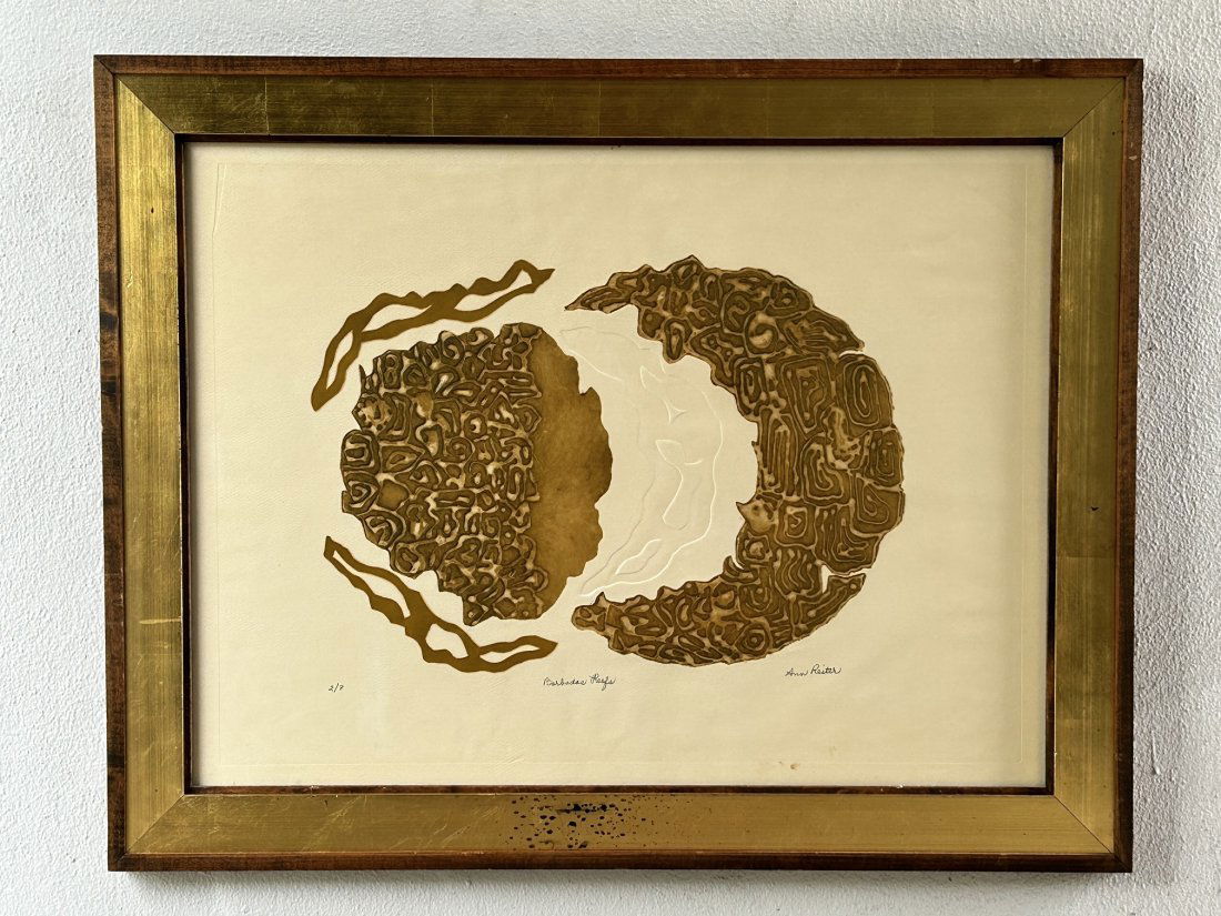 Artist Signed  "Barbados Reef's" Screen-print by Ann Reiter (1 of 10)