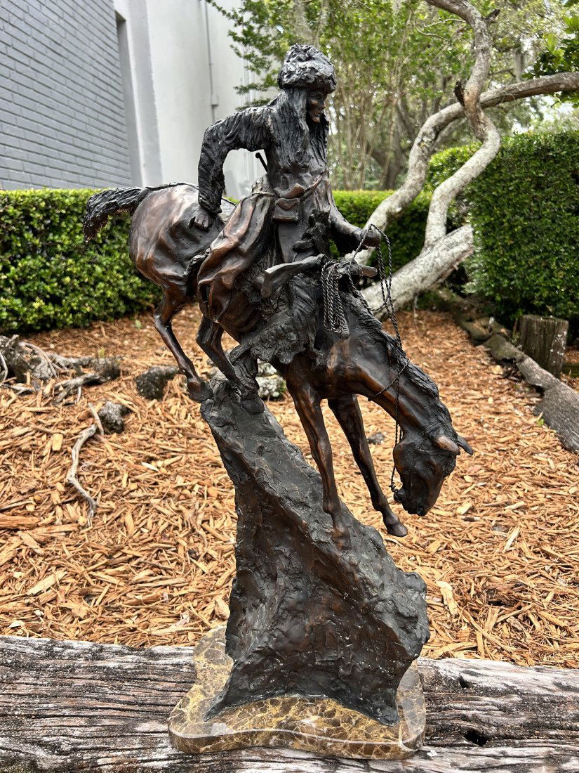 Frederic Remington Bronze Sculpture -The Mountain Man Bronze (1 of 18)