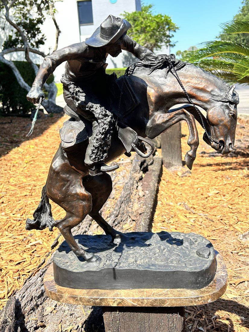 Frederic Remington Statues & Statuettes for Sale at Auction