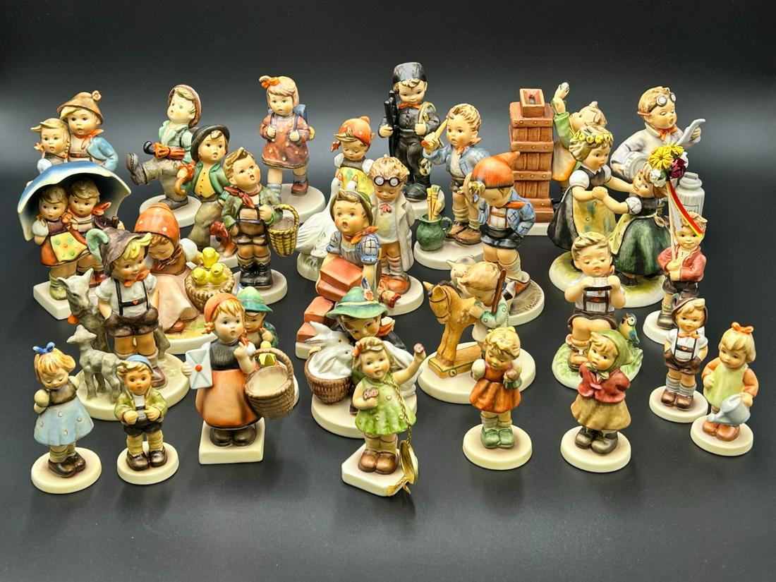 Estate Lot of Goebel & M.J. Hummel Figurines (1 of 20)