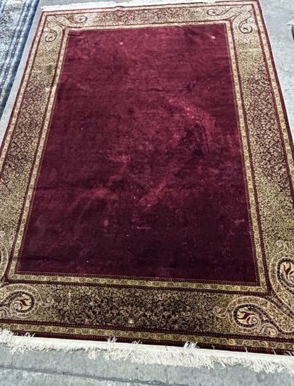 Cinar Hereke Sultani Double Knotted 100% Pure Silk Turkish Rug (1 of 8)