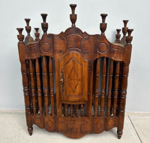 19th Century French Panettiere Louis XV Style Cabinet (1 of 17)