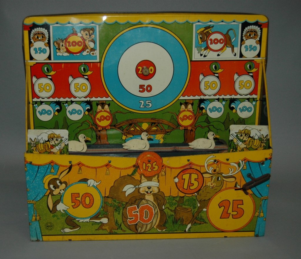 283 Marx Toy Arcade Shooting Gallery