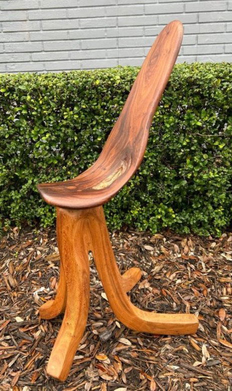 Whimsical Handcrafted Wood Studio Chair (1 of 12)