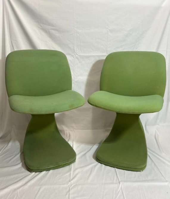 Ultramodern Curved Chairs MCM Joe Colombo - Rima Linea -  Italy (1 of 20)