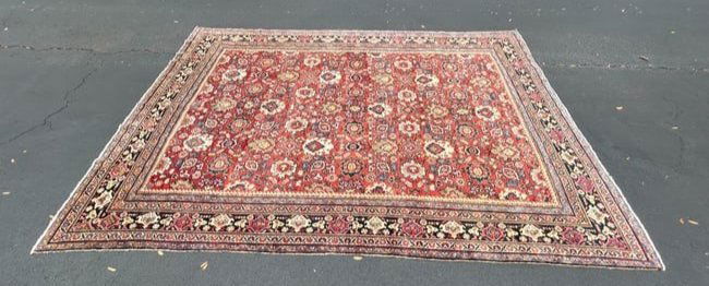 Persian Mahal  with Kuba Afshan Pattern Rug Circa 1920's (1 of 10)