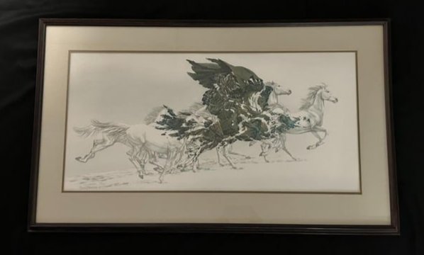 Bev Doolittle "Eagle's Flight" Limited Edition Print Native American Art 574/1500 (1 of 15)
