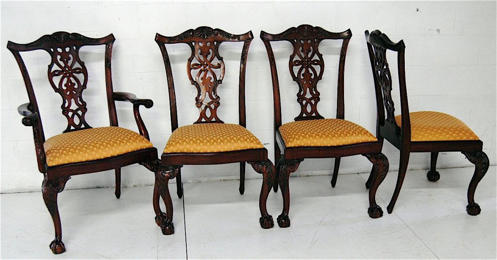 98: Set of 10 Maitland-Smith Dining Chairs
