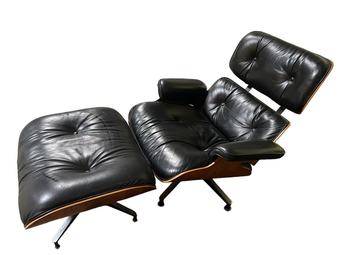Charles & Ray Eames MCM Lounge Chair & Ottoman by Herman Miller (1 of 17)