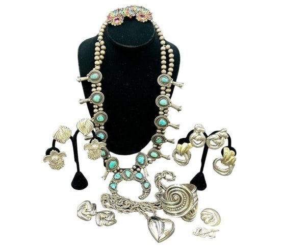 Estate Lot of Mixed Sterling & Pair of  Original by Robert Brooches (1 of 20)