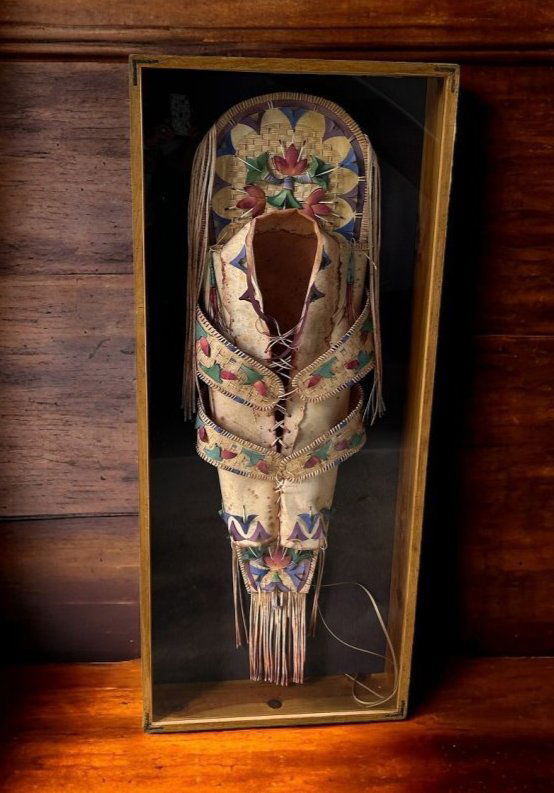 American 20th Century Artist Jan Lindsay "The First Harrigan" Shadow Box Mixed Media Art (1 of 17)