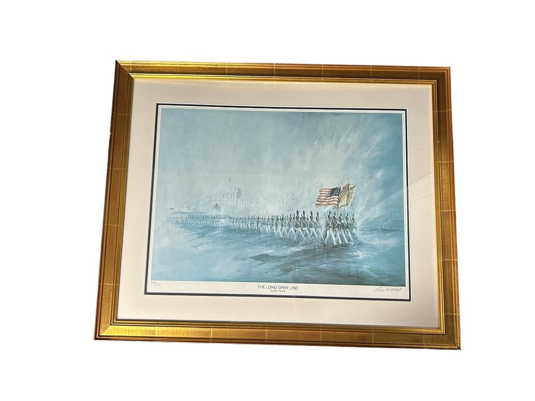 The Long Gray Line by Ben Maile Limited Edition Print Signed Numbered West Point 308/1000 (1 of 17)