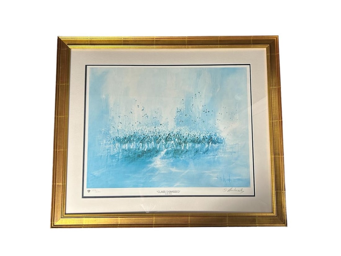 1991 CLASS DISMISSED Ben Maile Limited Edition Print 1078/2085 West Point with COA (1 of 16)