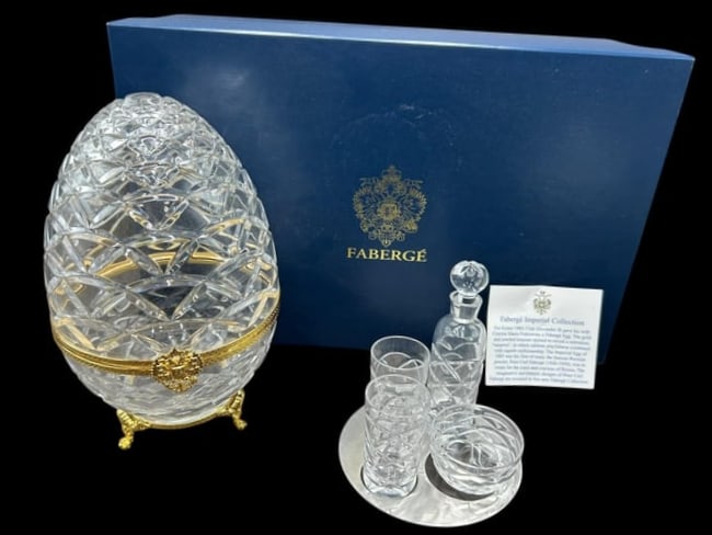 Faberge Imperial Collection Premium Vodka Bottle Faberge Imperial Collection Premium Vodka Bottle
