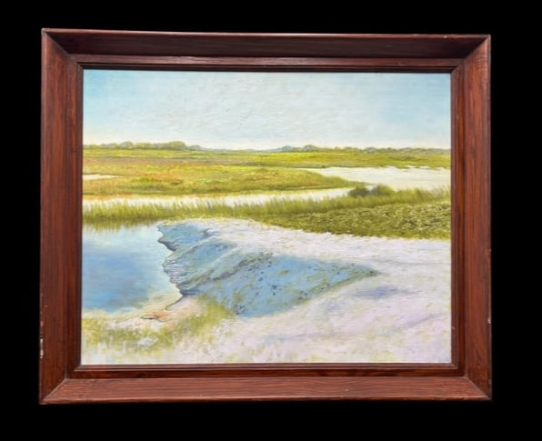 Pastel Prairie Oil Landscape Art by Florida Artist Michael Hodowal (1 of 14)