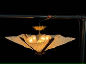 French Marseilles - Art Deco Style Chandelier Ceiling Light Fixture