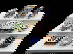 Lot of 9 - Limoges France Petit Main Hand Painted Pill & Trinket Boxes: Lot of 9 - Limoges France Petit Main Hand Painted Pill & Trinket Boxes. This is a lovely lot of Limoges porcelain miniature boxes. They range as small as 1.5" to 3.5", each is hand painted with specia