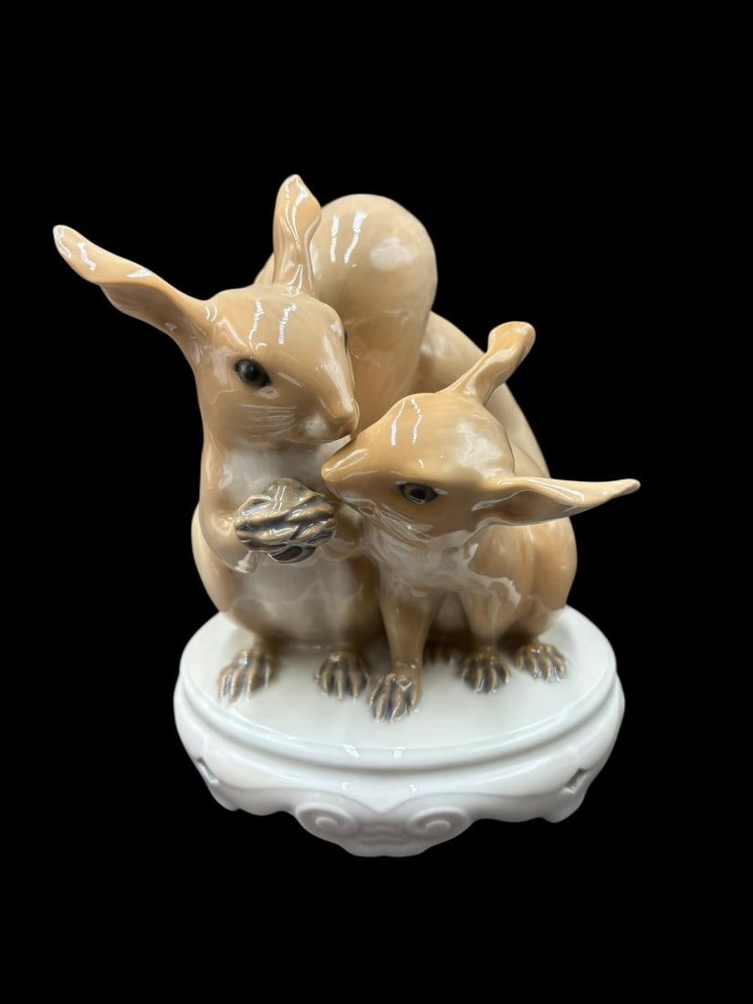 Royal Copenhagen Porcelain Squirrels by Christian Thomsen (1 of 16)