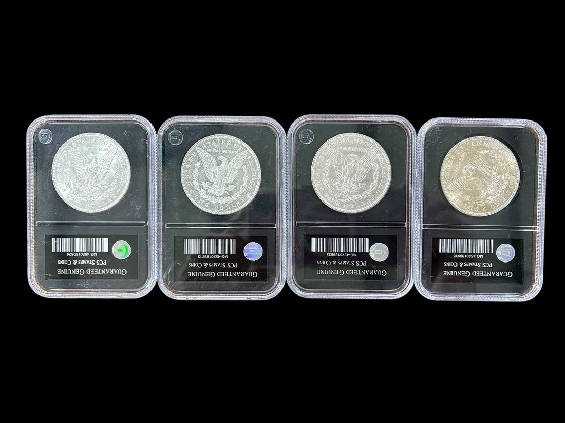 Estate Lot of 20 Morgan Silver Dollars & 5 Peace Silver Dollars, Uncirculated - 7