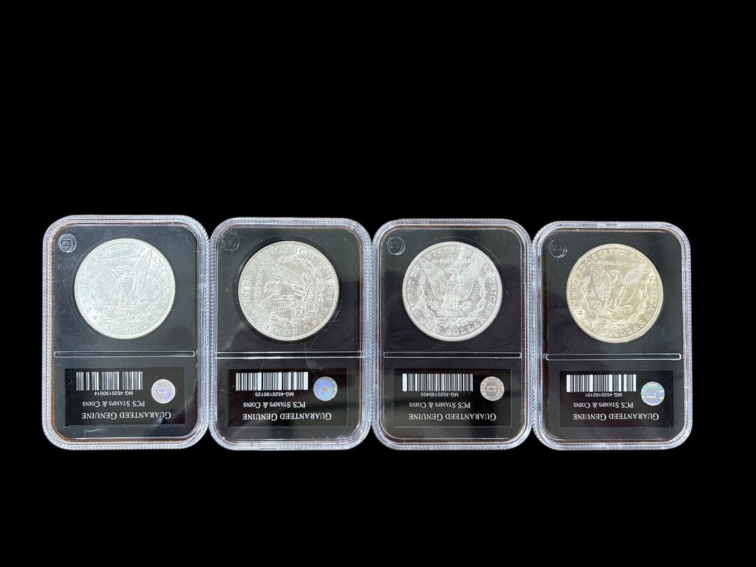 Estate Lot of 20 Morgan Silver Dollars & 5 Peace Silver Dollars, Uncirculated - 9