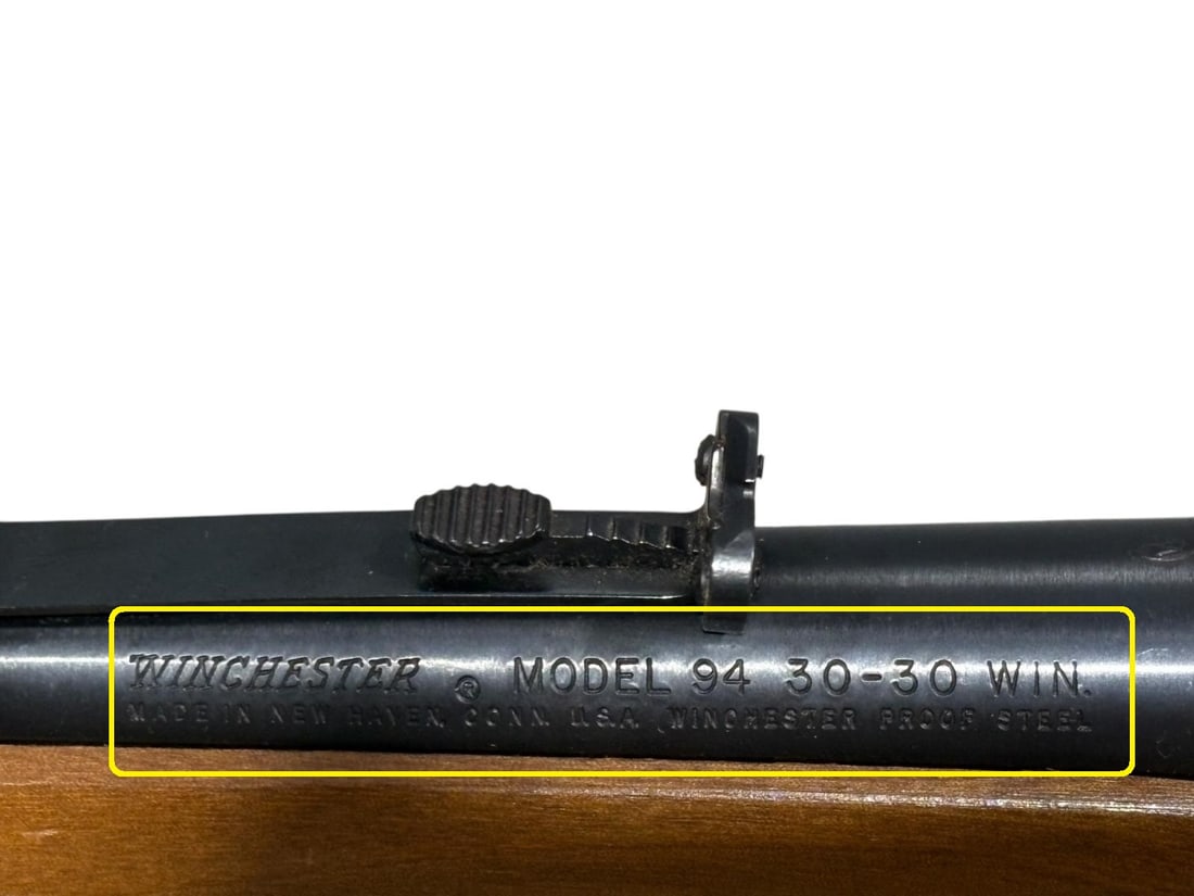 1969 Winchester Model 94 Golden Spike .30/30 Commemorative Rifle - 15