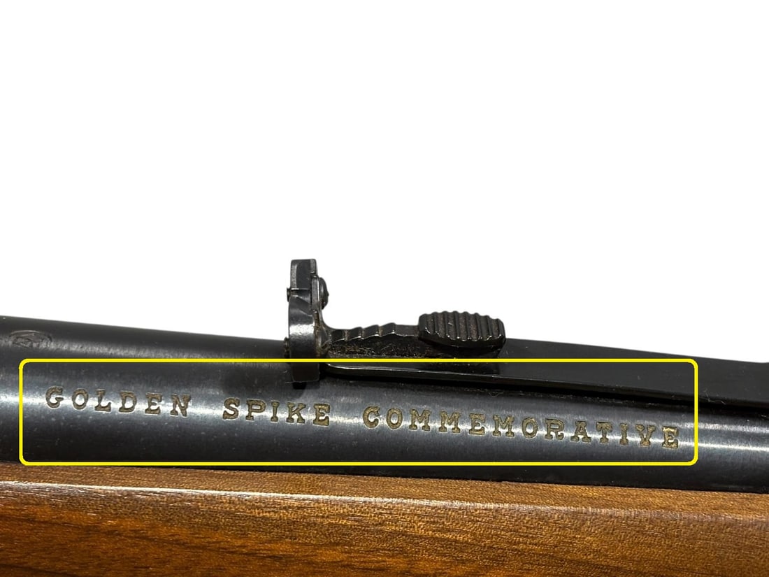 1969 Winchester Model 94 Golden Spike .30/30 Commemorative Rifle - 6