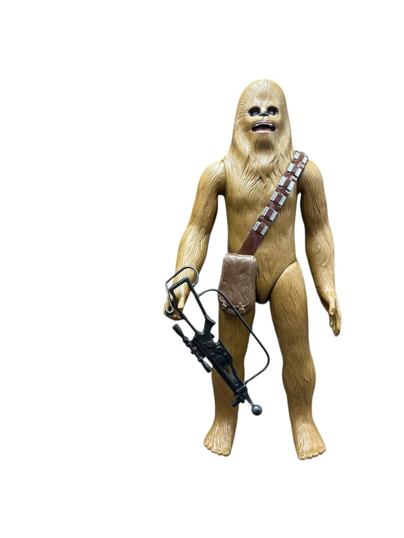 1977-78 Estate Lot of 2 STAR WARS Large Size Action Figure "Chewbacca" & "C-3PO" in boxes - 2