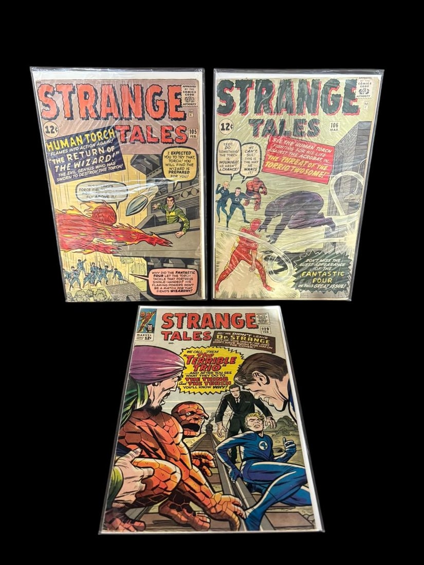 Lot of 22 Silver Age Comic Books: Marvel, Space Wars, Strange Tales, Capt' America, Dr Strange & mor - 10