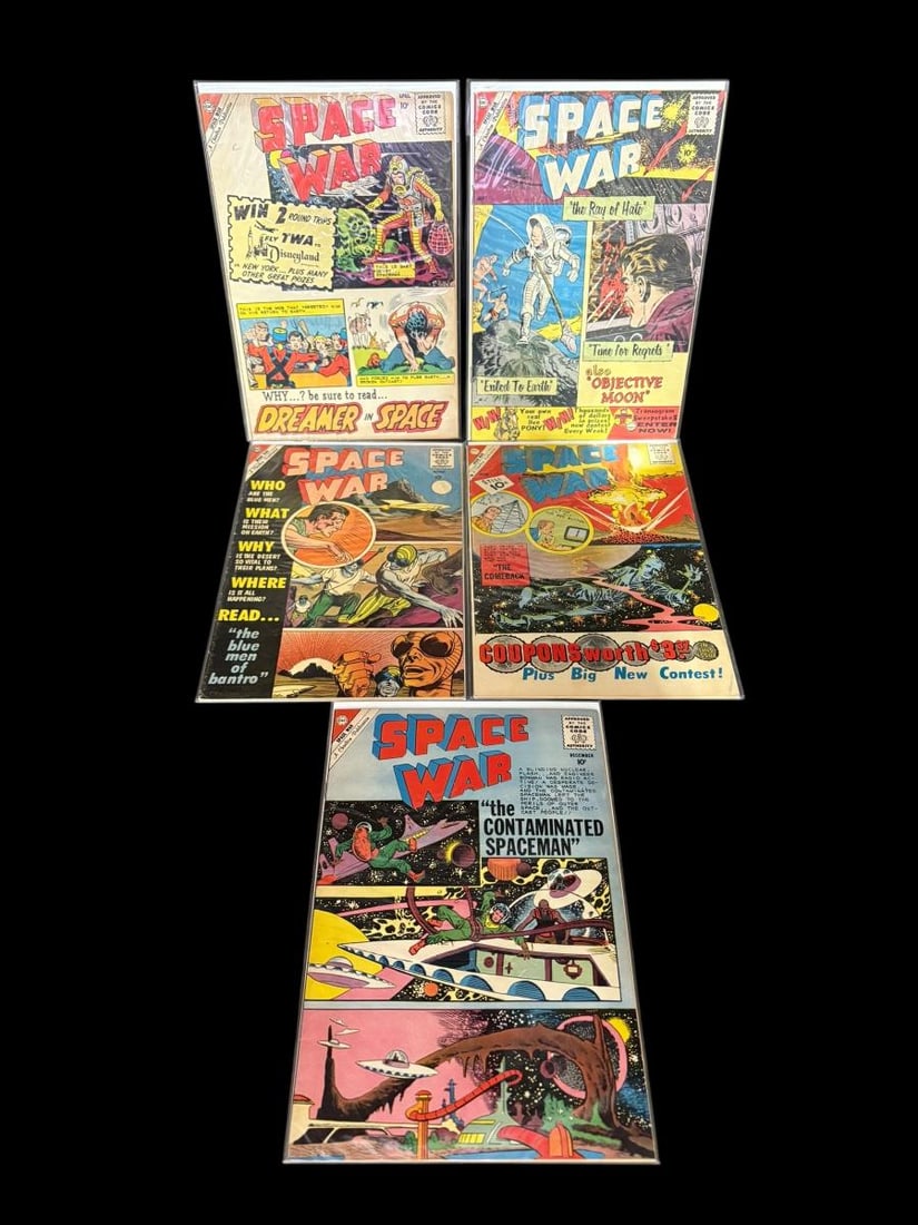 Lot of 22 Silver Age Comic Books: Marvel, Space Wars, Strange Tales, Capt' America, Dr Strange & mor - 2