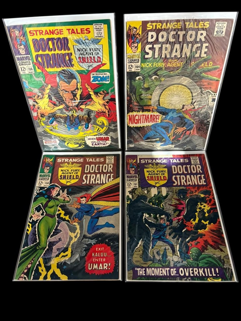 Lot of 22 Silver Age Comic Books: Marvel, Space Wars, Strange Tales, Capt' America, Dr Strange & mor - 8