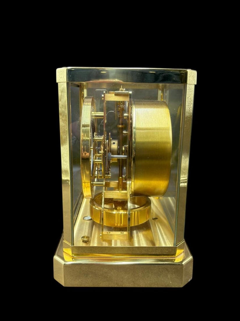 1982 Jaeger-LeCoultre Atmos Swiss Made Mantel Clock with Original Paperwork - 2