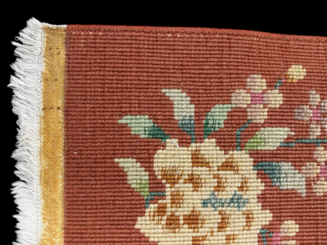 Estate Lot of 3 Chinese Wool Woven Area Rugs - 10