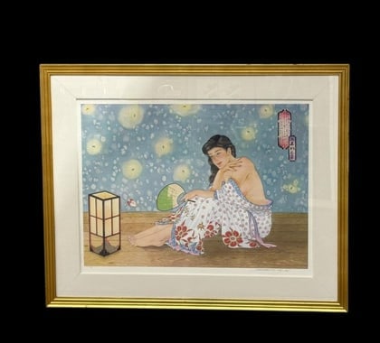 Muramasa Kudo "Fireflies" Serigraph Print Signed & Numbered 197/250 (1 of 14)