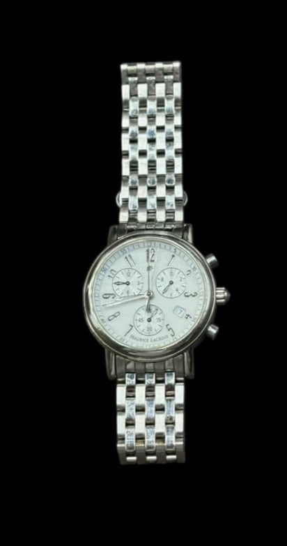 Maurice LaCroix Men's Stainless Steel Classiques Chronograph Watch with Paperwork & Box - 2